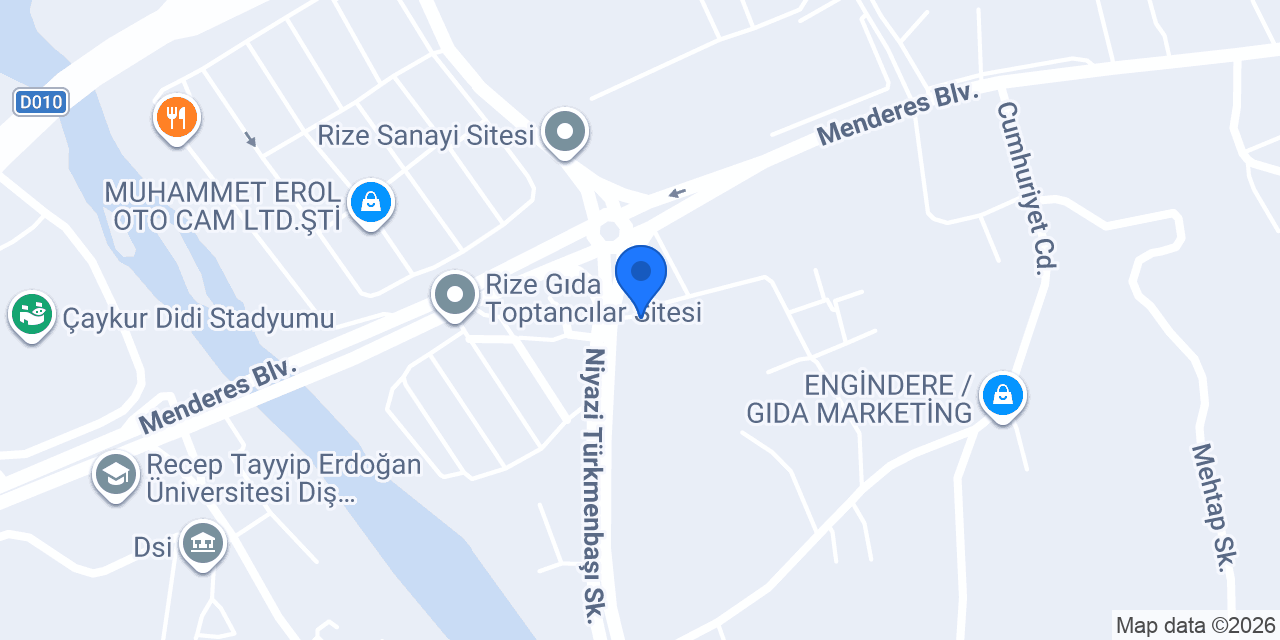 Akcity rize konumu