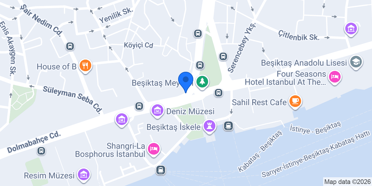 Betül Cafe konumu