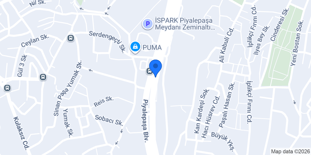 Gagapagos PiyalePaşa konumu