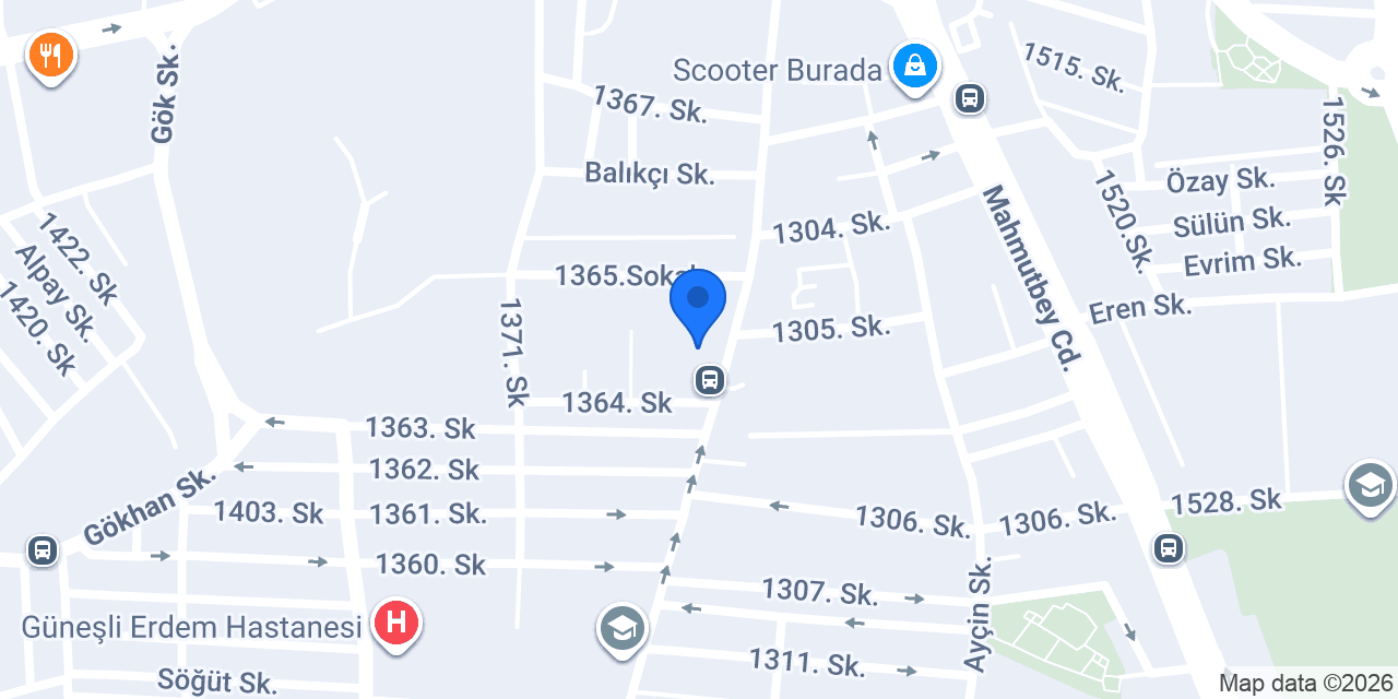 Ipekçi Mobilya konumu