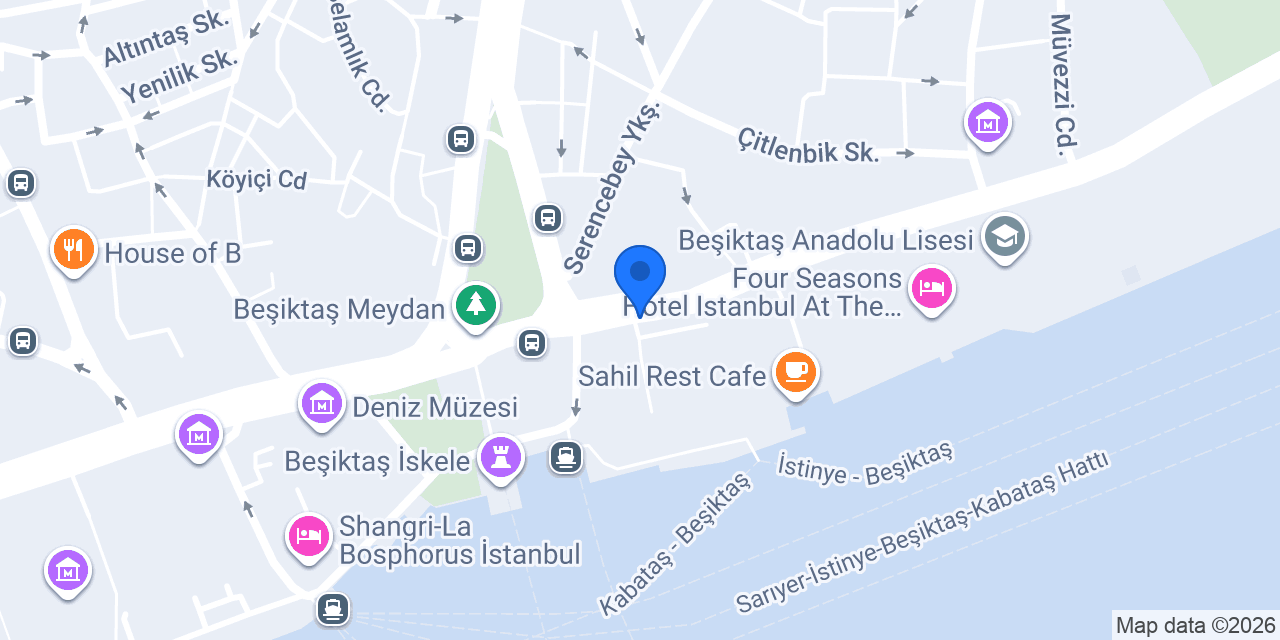 DenizBank Bahçeşehir Üniversitesi Şubesi konumu
