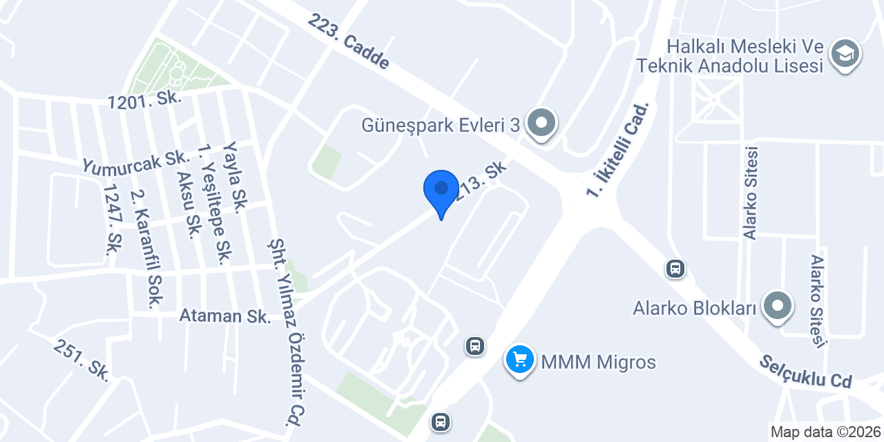 M Migros konumu