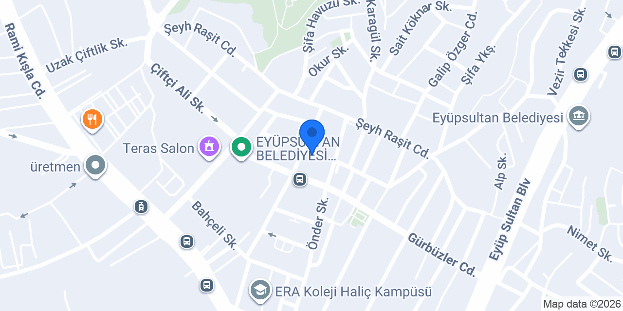 Mutlu Bulut Kuaför konumu
