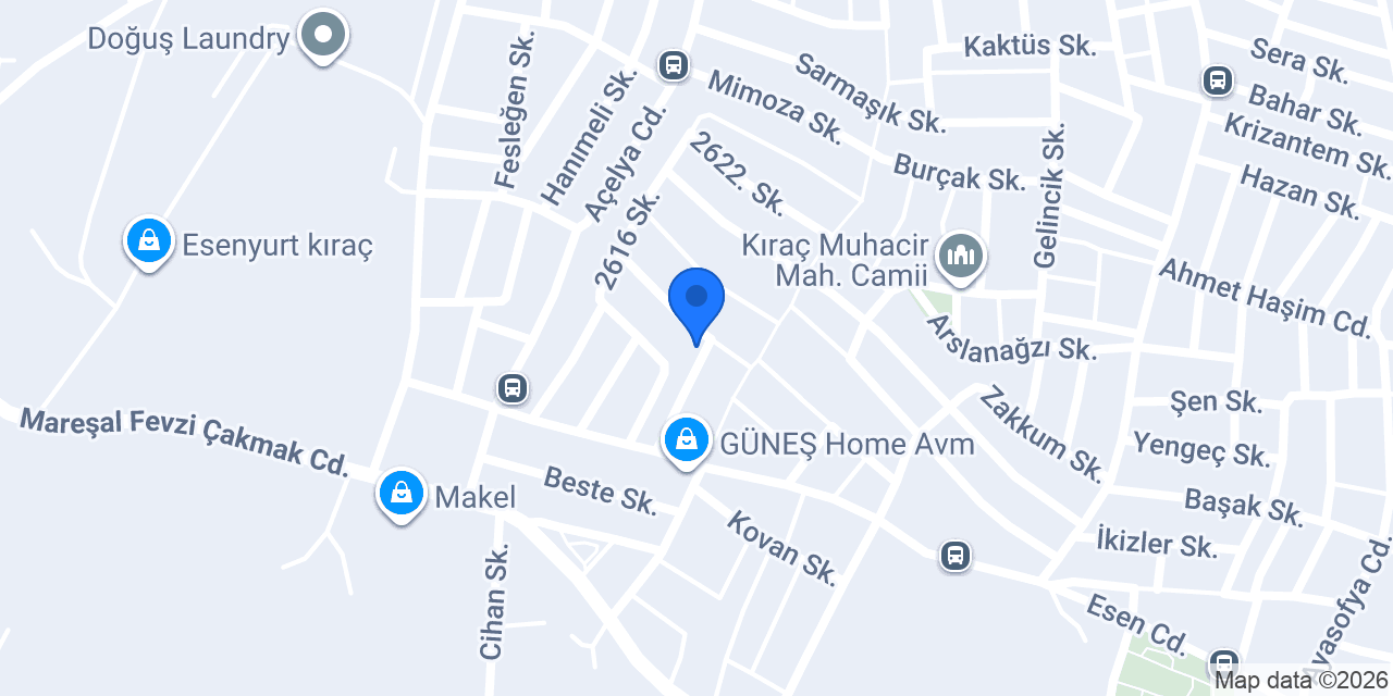 Kıraç Tandır Evi konumu
