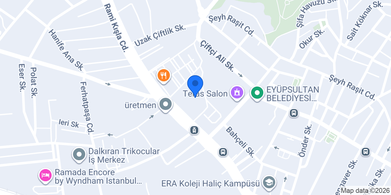 Ateş Büfe konumu