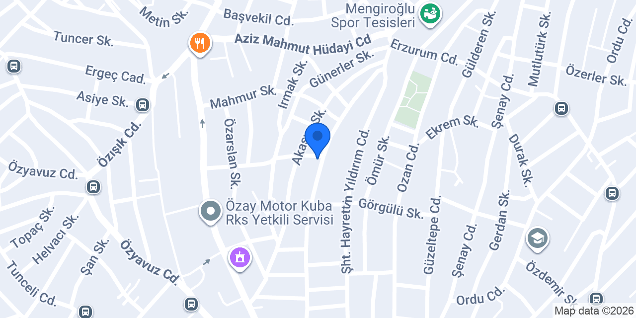 Ümraniye Otel konumu