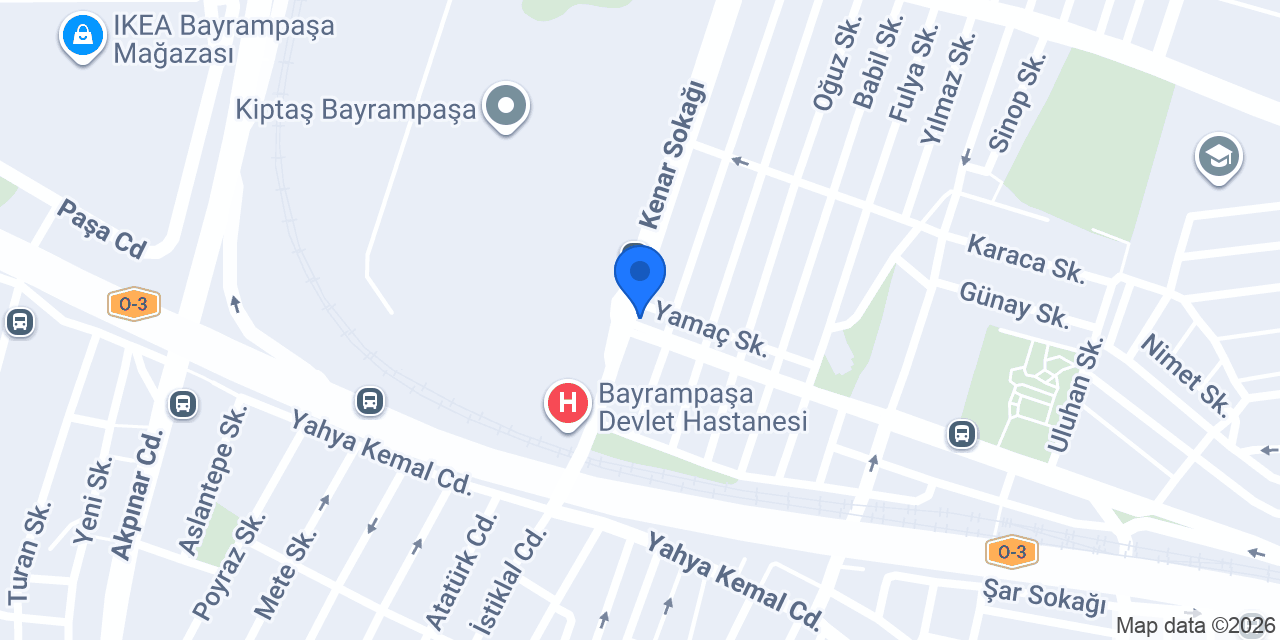 Enesim Optik konumu