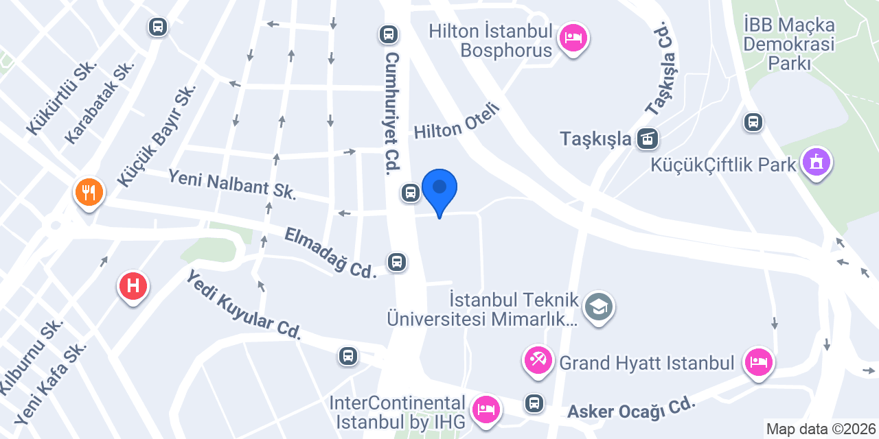 Beyoğlu 30. Noterliği konumu