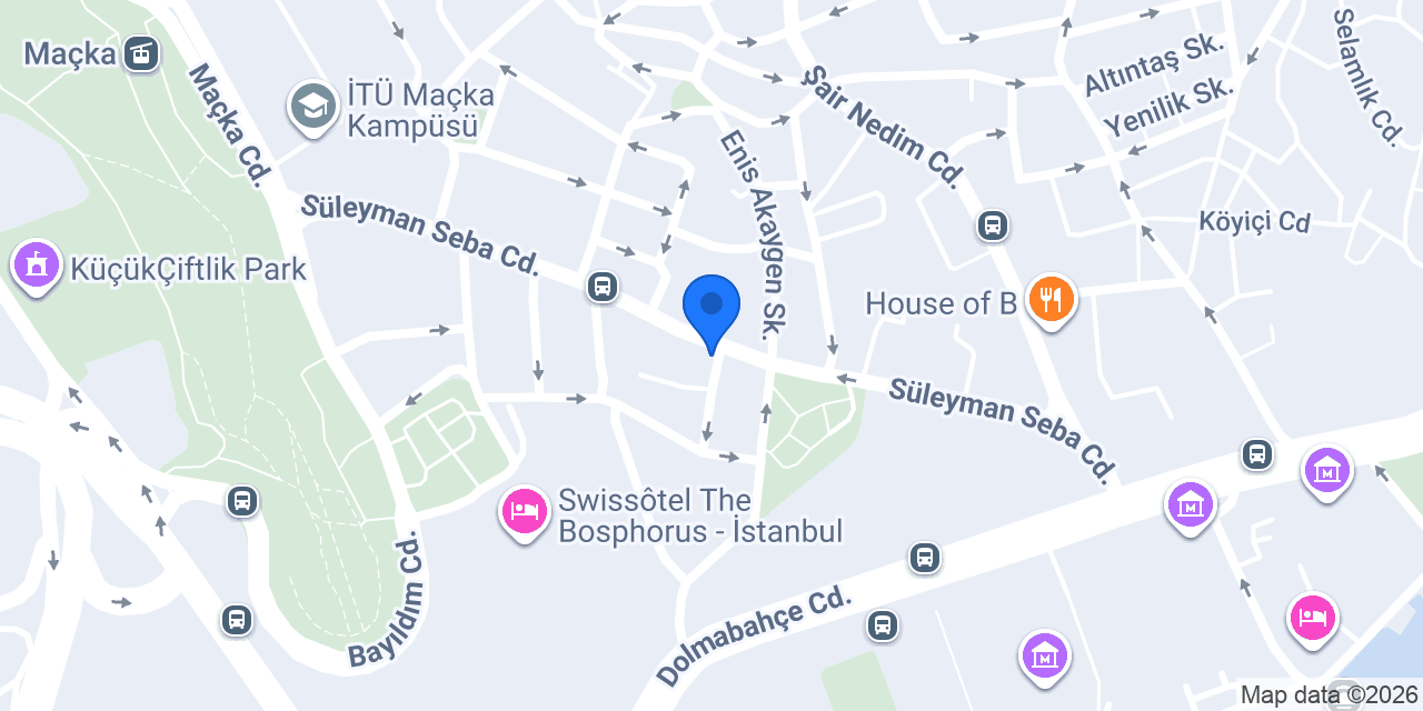 Valideçeşme Eczanesi konumu