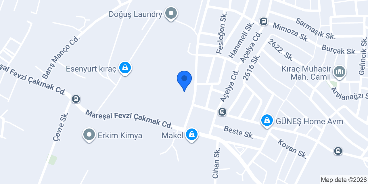Tempar Laundry konumu