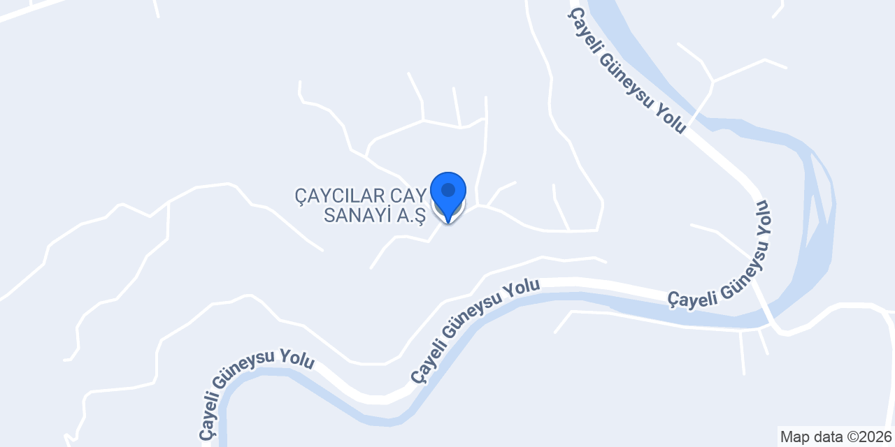 ÇAYCILAR CAY SANAYİ A.Ş. konumu