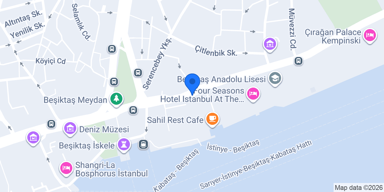 Bosphorus Charter Tours konumu