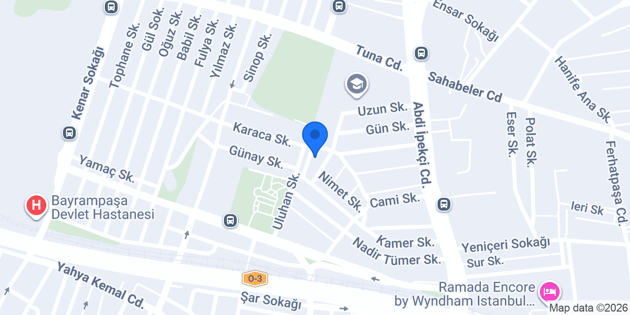 YILMAZLAR PARKE konumu
