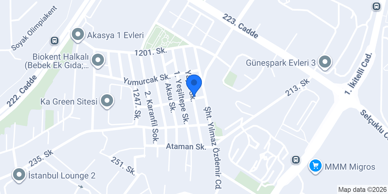 Özel ÖzAtakent Sağlık Kabini konumu