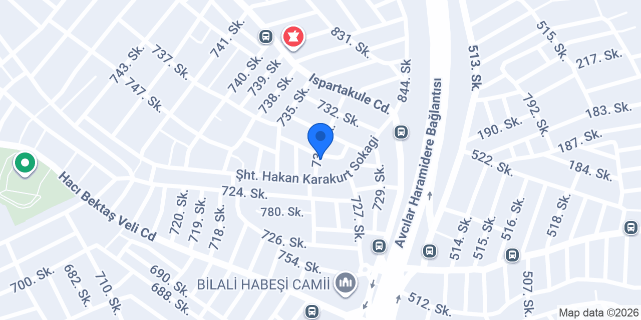 Defne Parkı konumu
