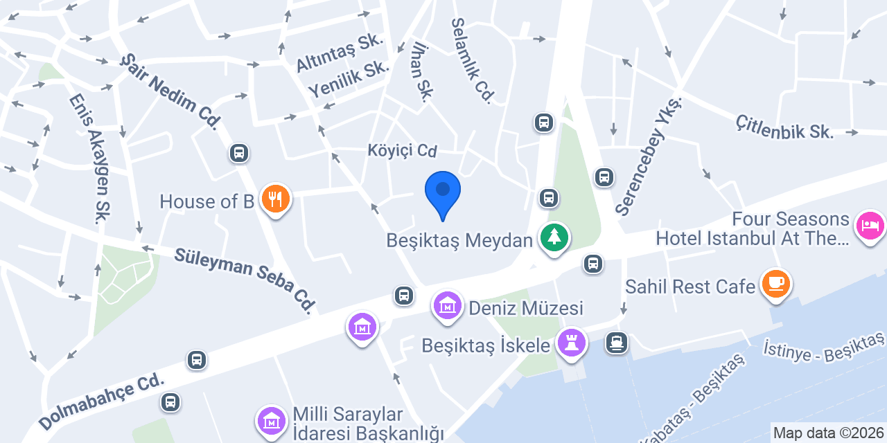 Palmiye Sokak Cafe konumu