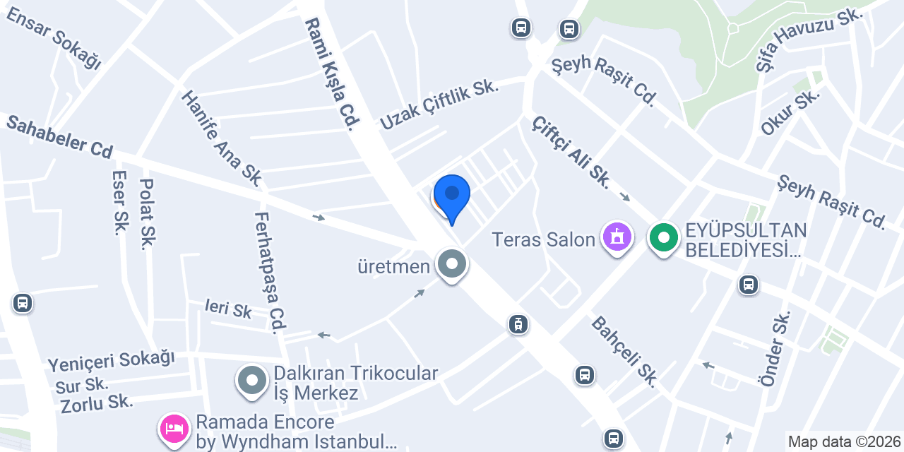 EKOS Klinker Tuğla Merkez Ofis konumu