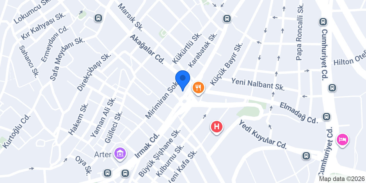 Beş Yıldız Ticaret konumu