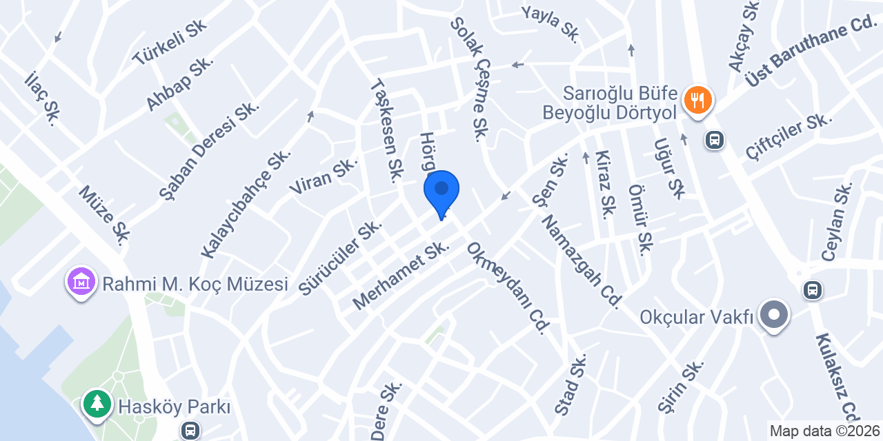 MF AYANE İNŞAAT GIDA LTD ŞTİ. konumu