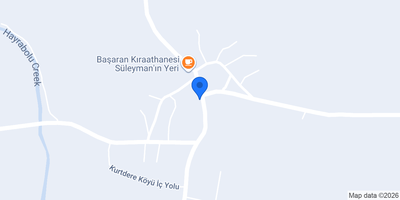 Kurtdere Köyü Muhtarlığı konumu