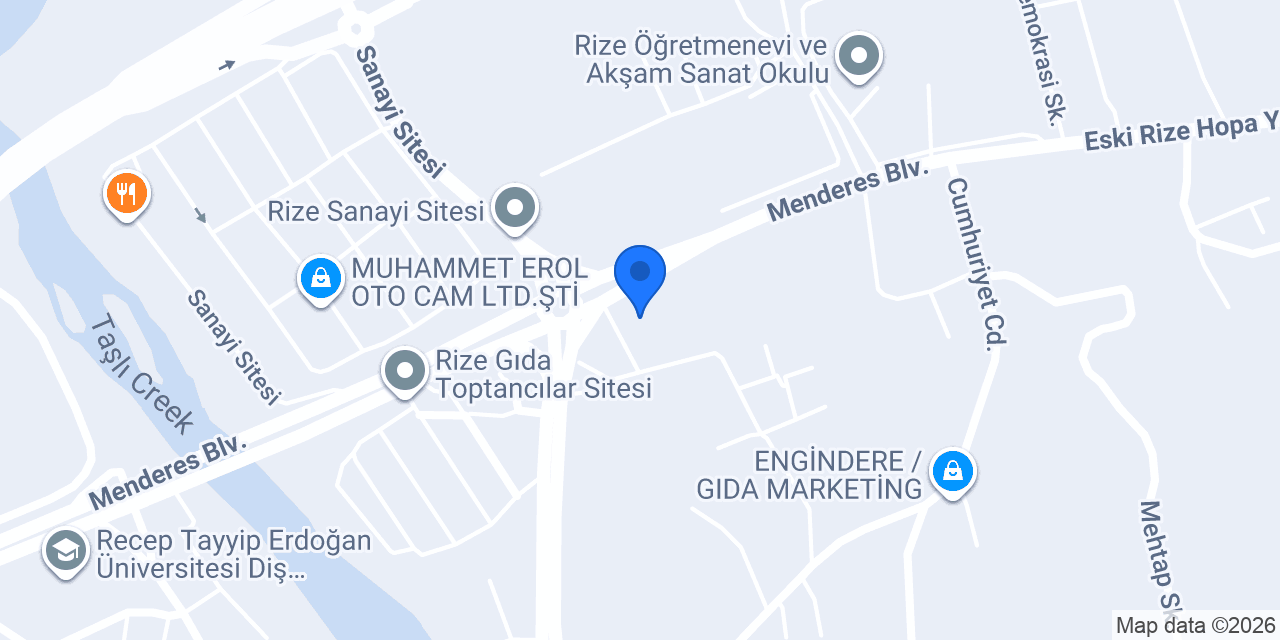 RİZE 6. NOTERLİĞİ konumu