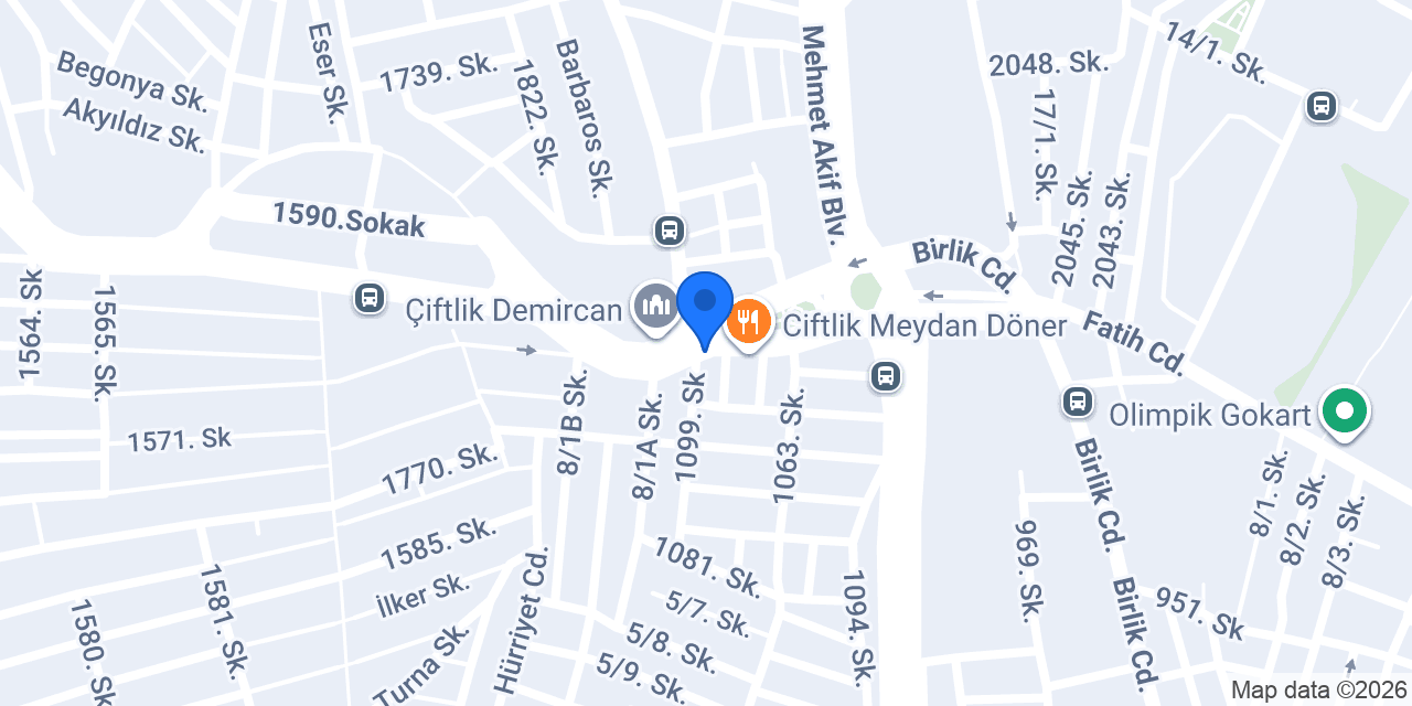 Gala Kokoreç Bağcılar Çiftlik konumu