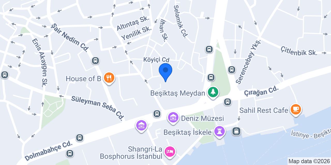 MoneyGram Beşiktaş konumu