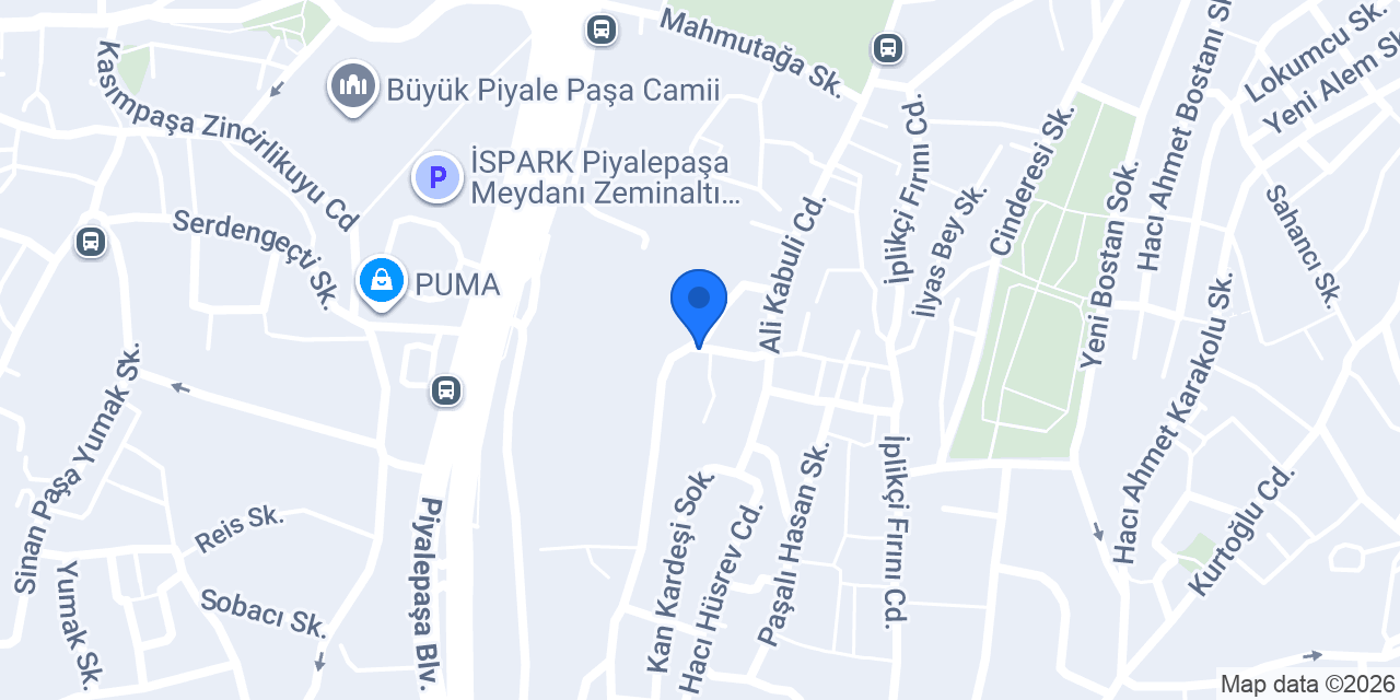 Beşir Kitabevi konumu