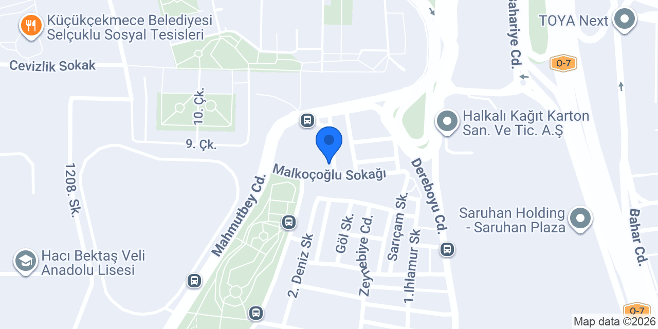 Akay Mimarlık konumu