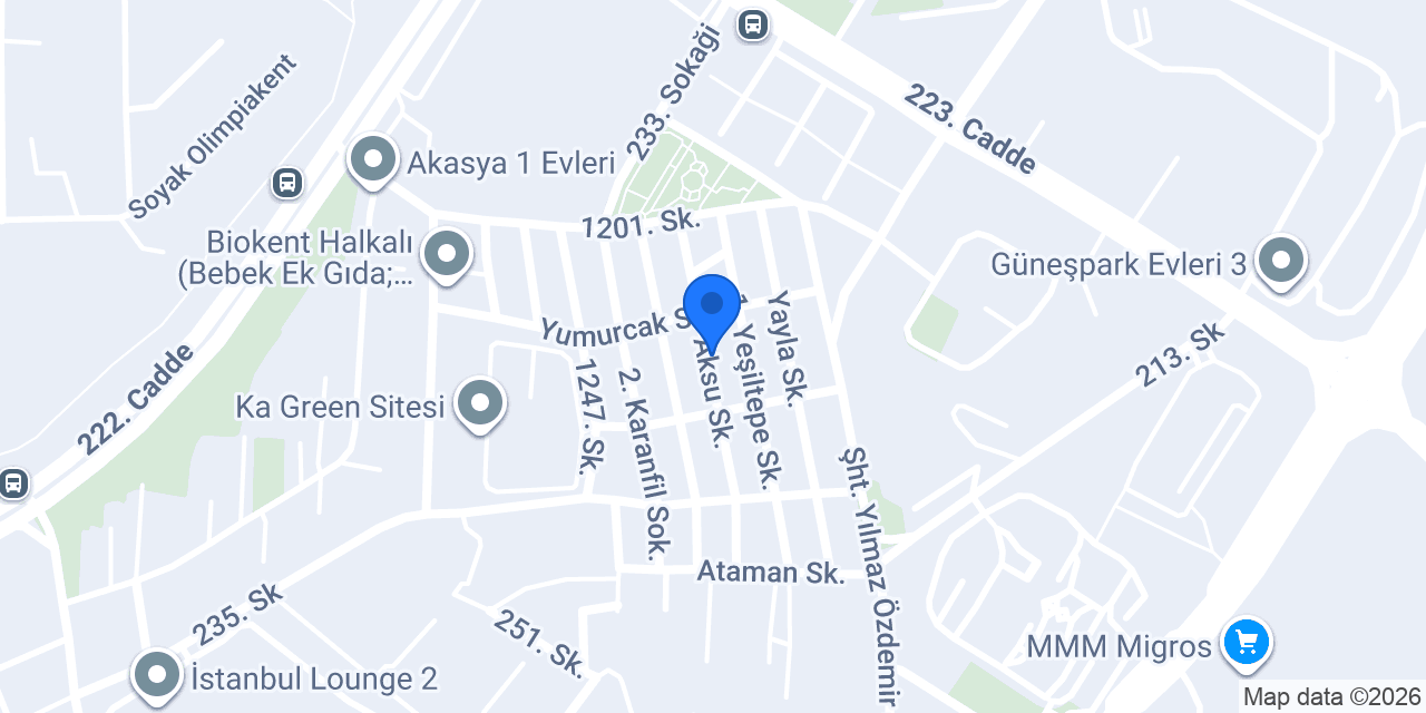 Ataser Tesisat konumu