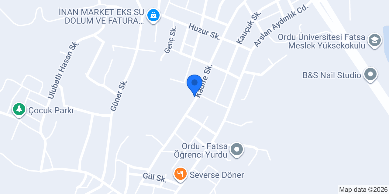 karadeniz fındık değirmeni konumu