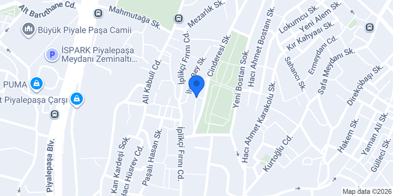 Aktaş Mermer konumu