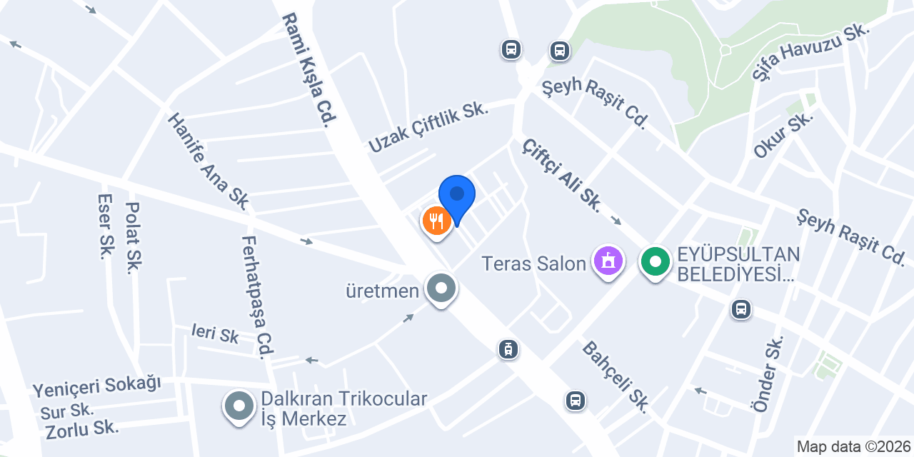 CADDE OTO RAMİ konumu