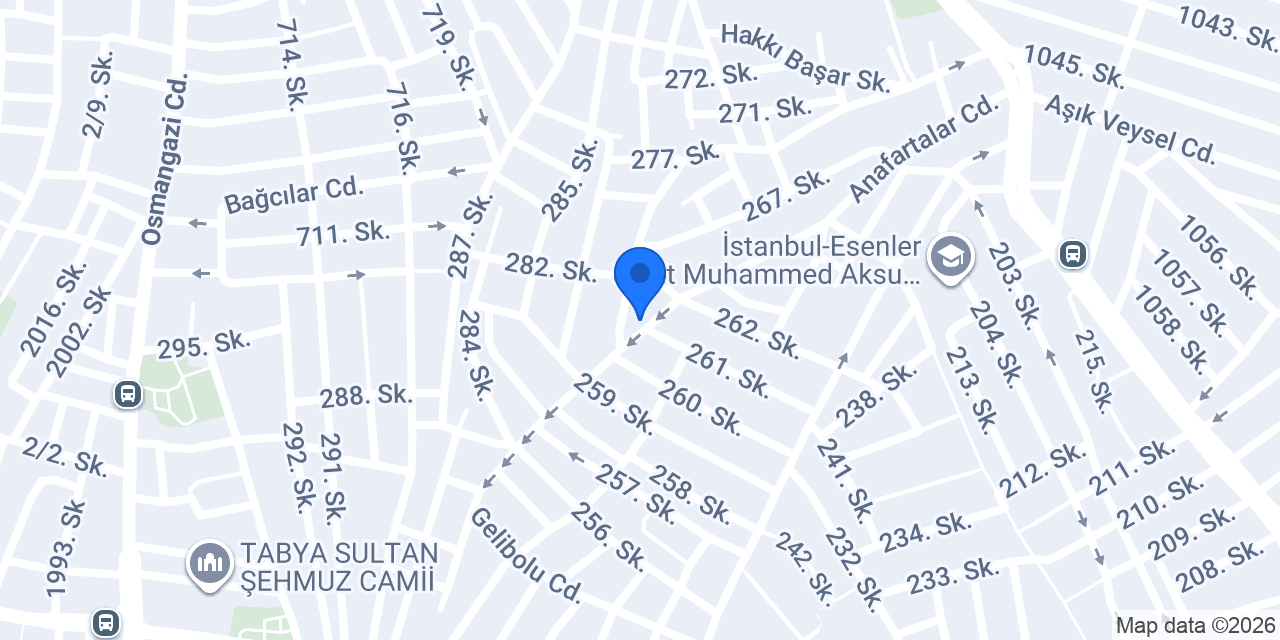 Candan İnşaat konumu