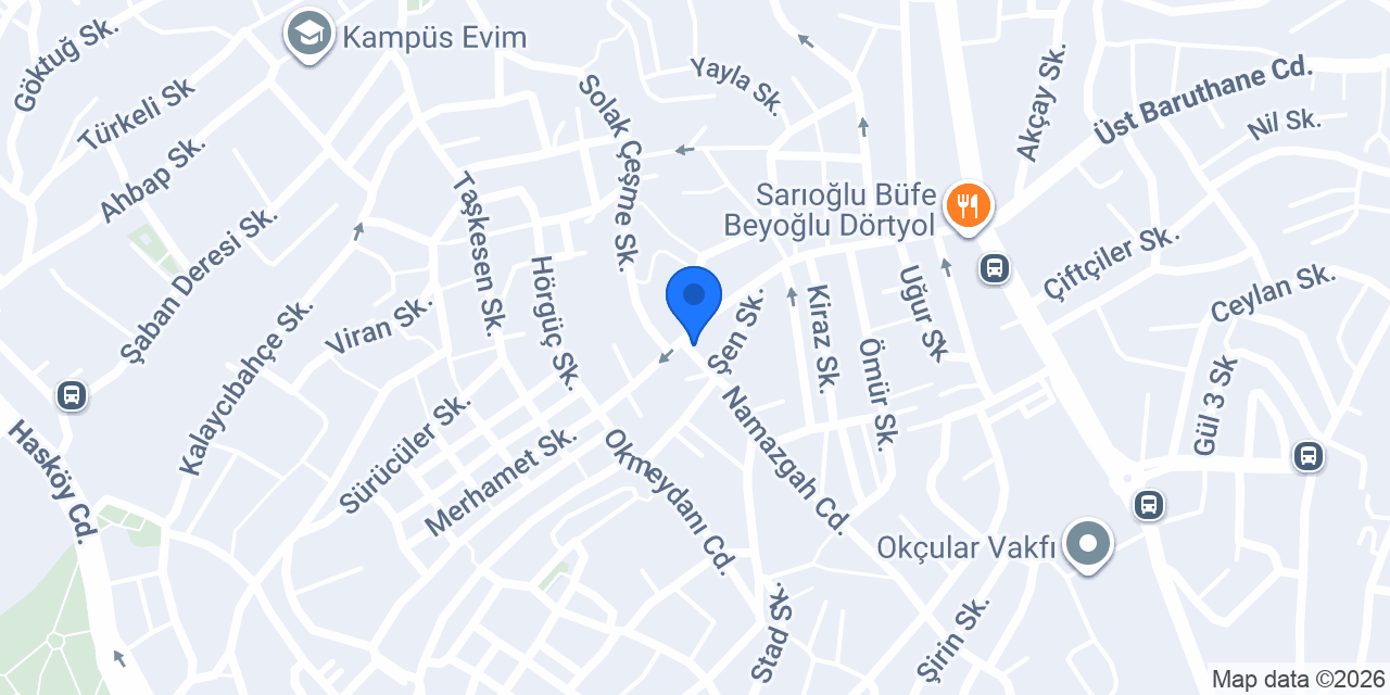 Ofisin Metal Büro Mobilyaları konumu