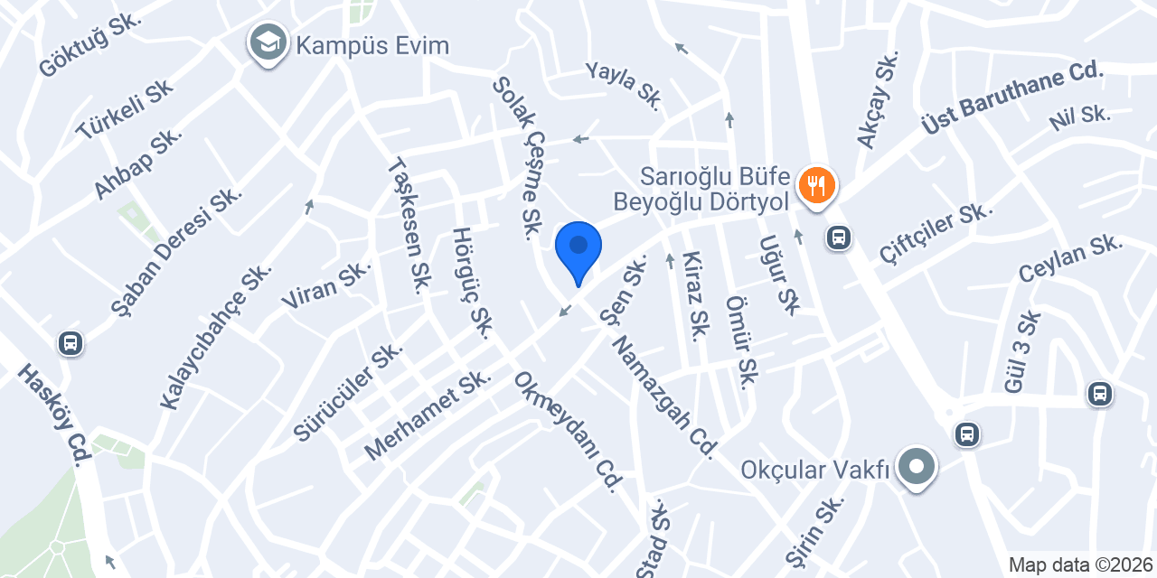 ÖKSÜZ TİCARET konumu