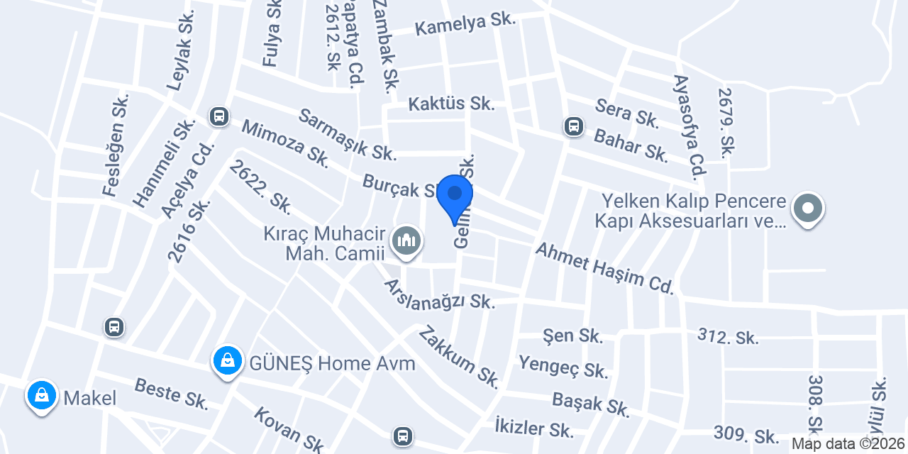 Cem Oto Lastik konumu