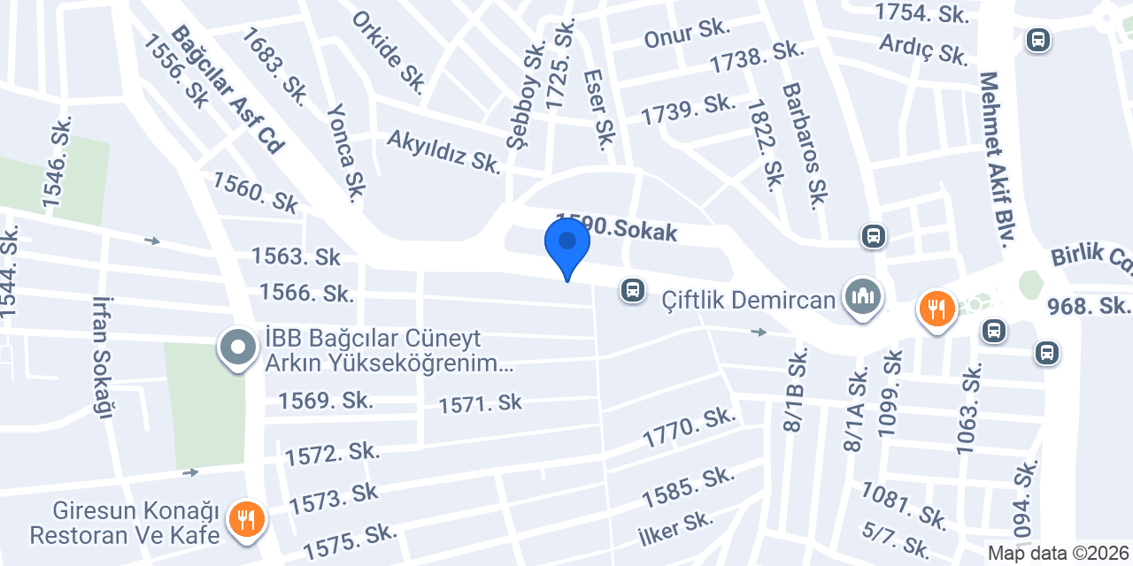 Marka duşakabin konumu