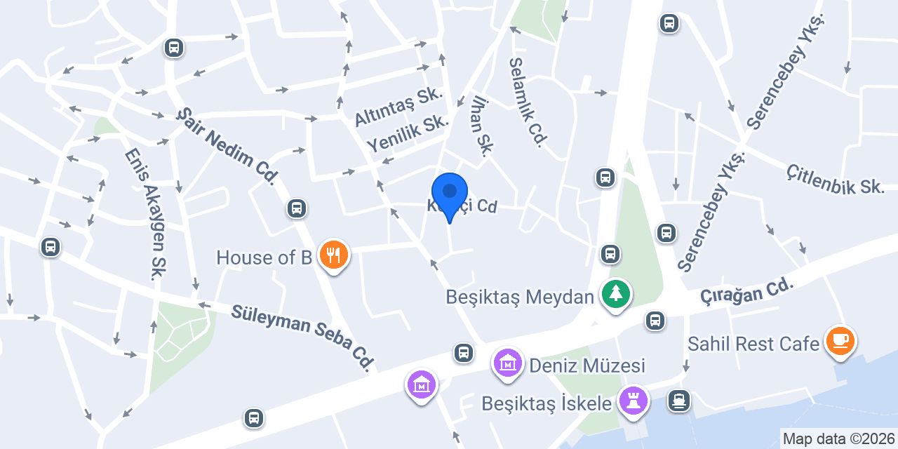 Meşhur Beşiktaş Köftecisi konumu