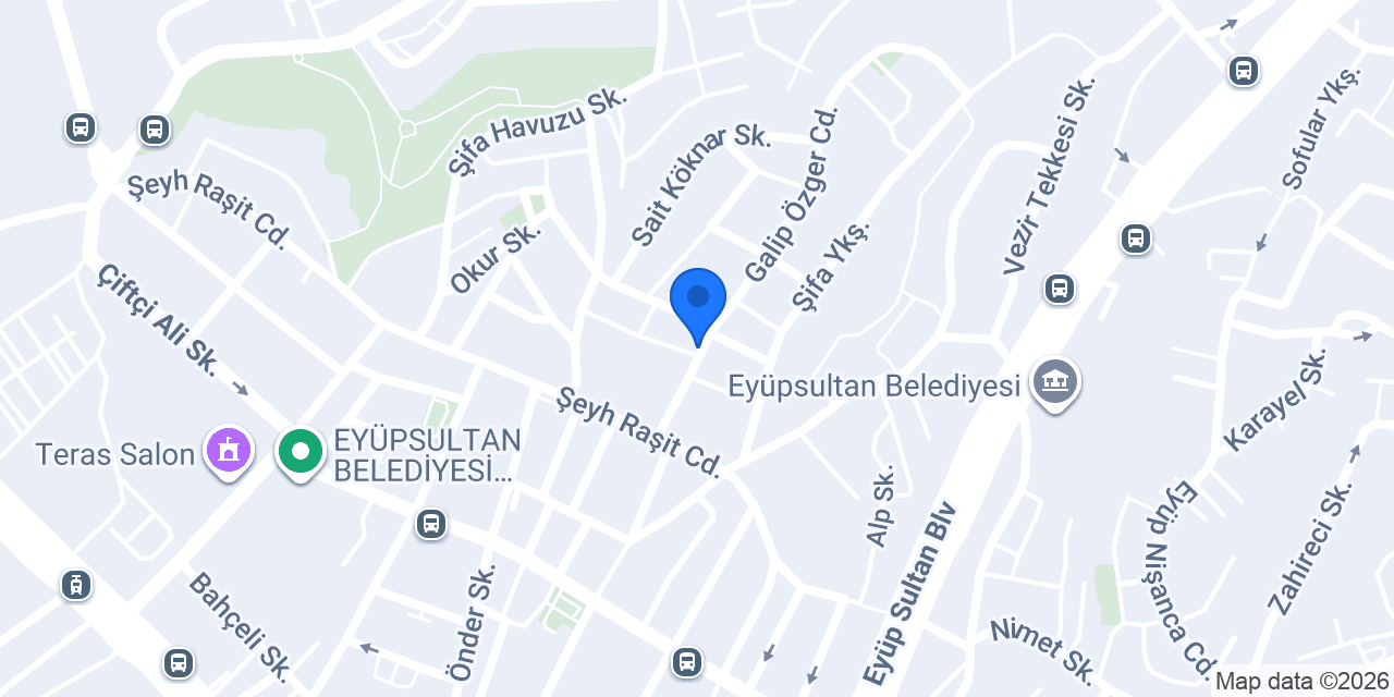 Eyüp sultan şarküteri konumu