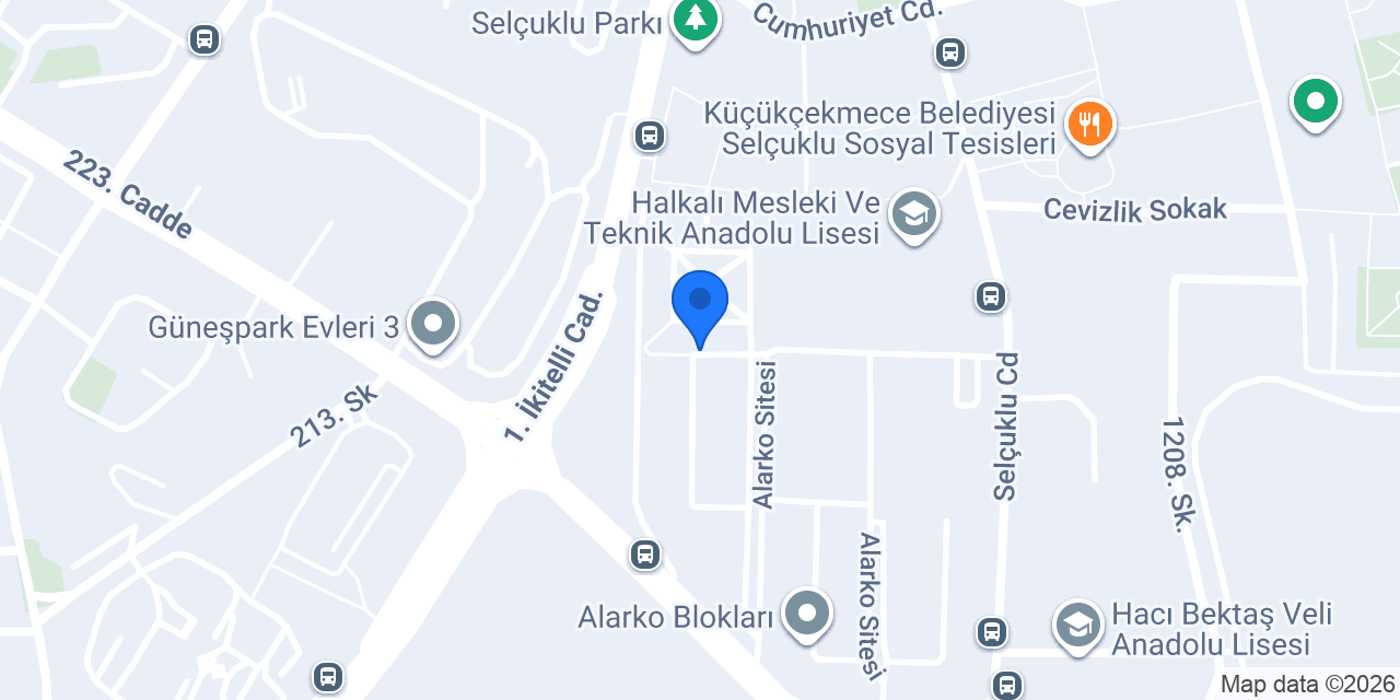 Tulysh Cam Atölyesi konumu