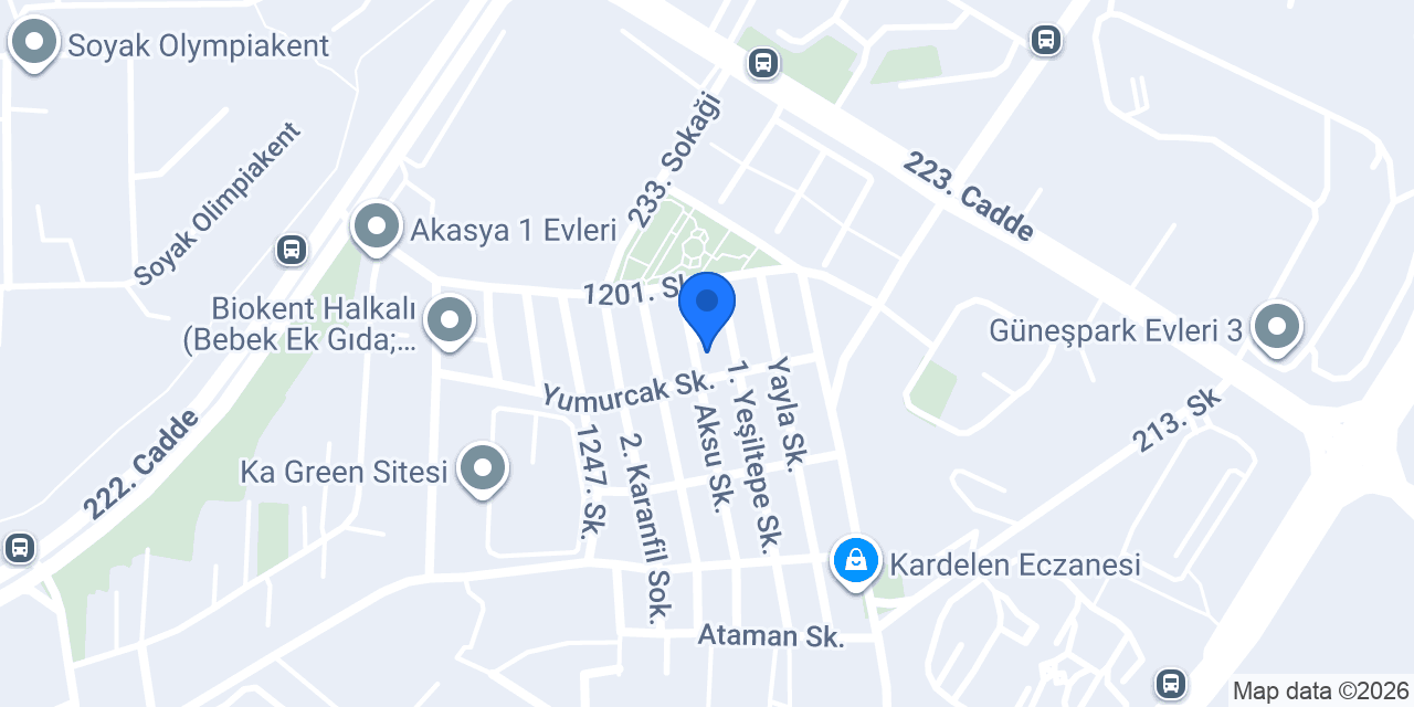 Ergül elektrik konumu