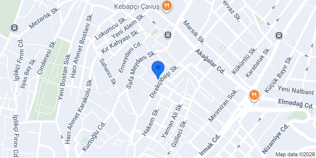 Zafer Mobilya konumu