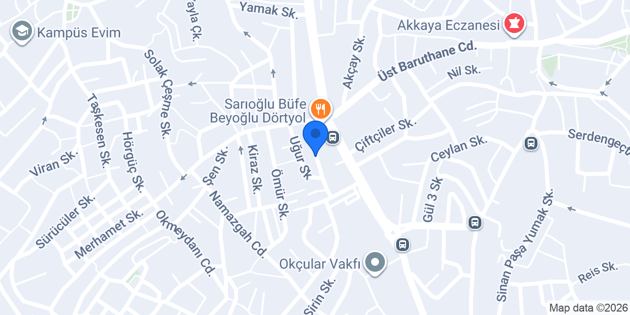 Güven Tesisat konumu