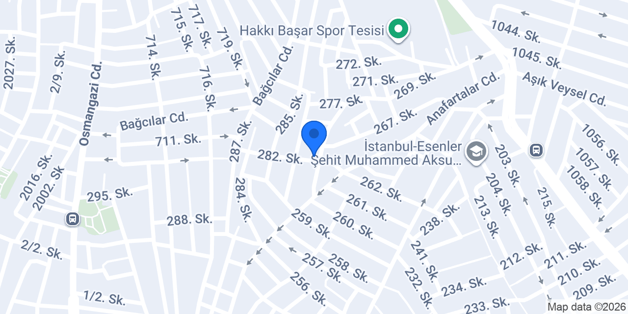 MST İNŞAAT konumu