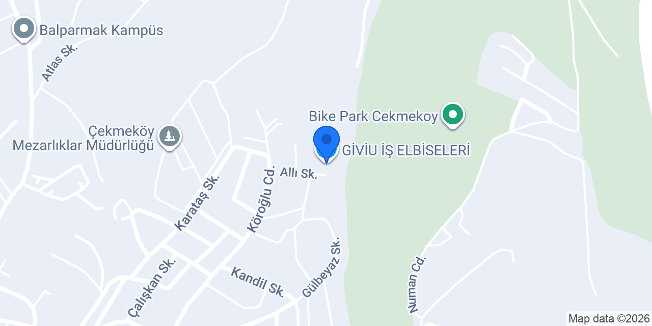 GİVİU İŞ ELBİSELERİ konumu