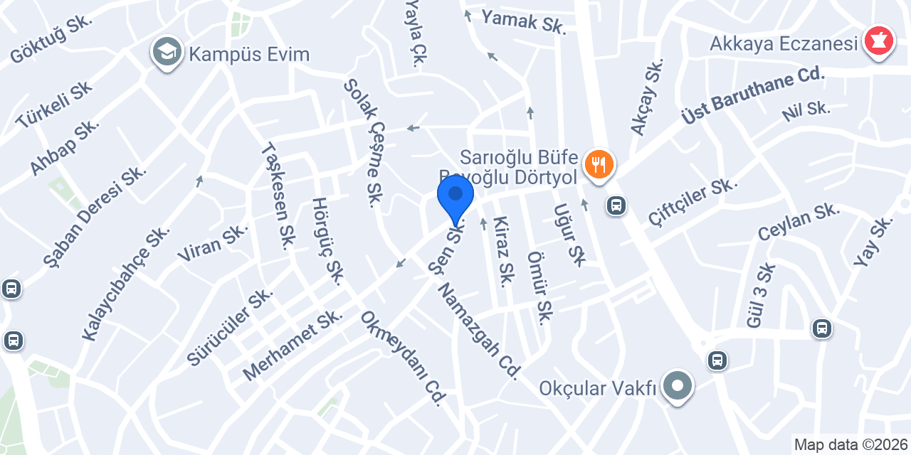 Öz Umut Kuru Temizleme konumu