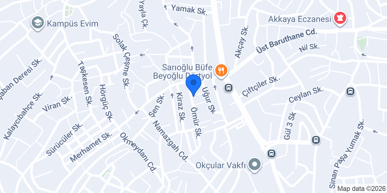 Budec Moble Tasarım konumu