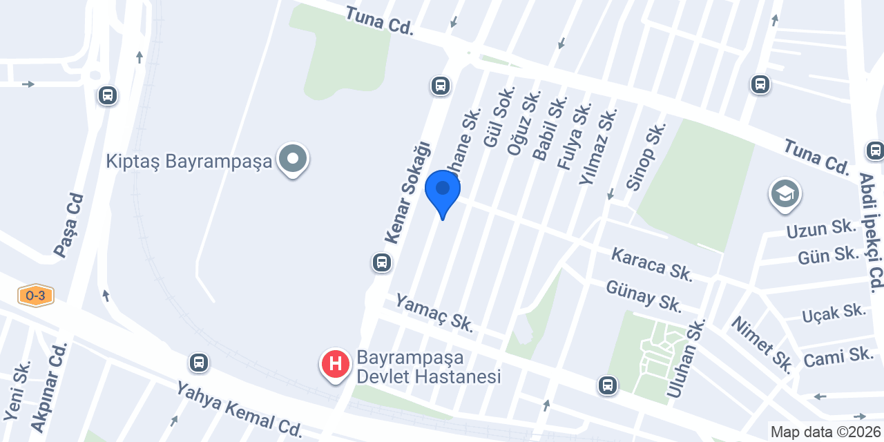 Uzm. Dt. Sinem Bayram konumu