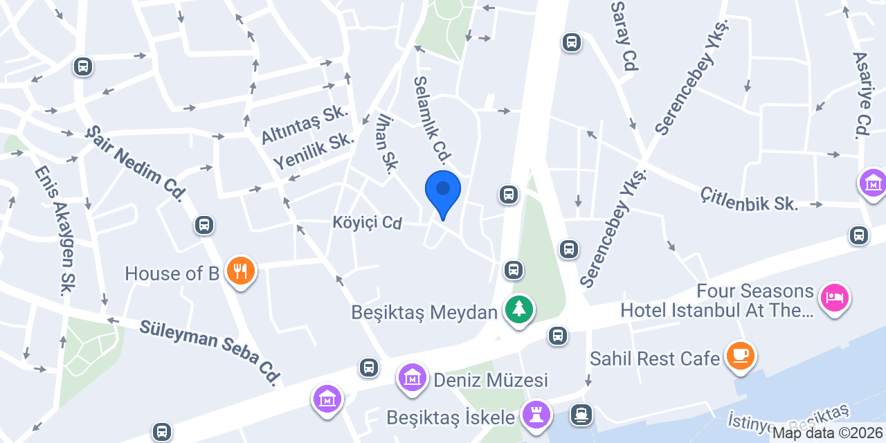 Gaia Suites İstanbul konumu